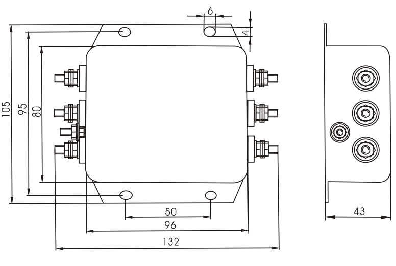 DAA1 Series EMI power noise filters (3)