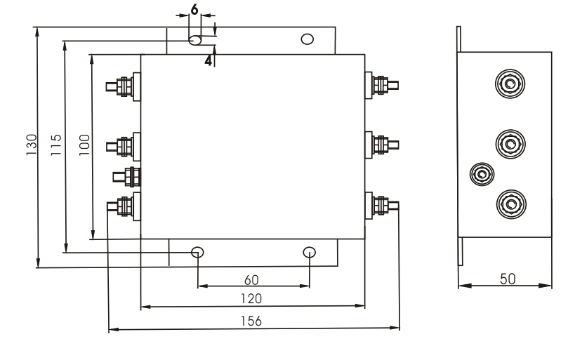 Фильтры электромагнитных помех серии DAA1 (3)