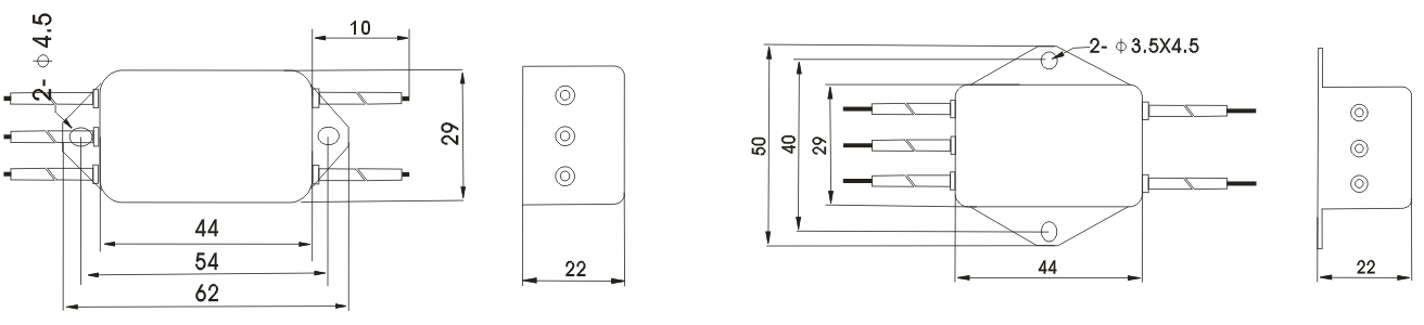 Фільтри електромагнітних перешкод серії DAA1 (3)